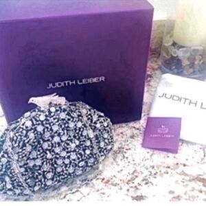 JUDITH LEIBER MINIAUDIERE EVENING BAG